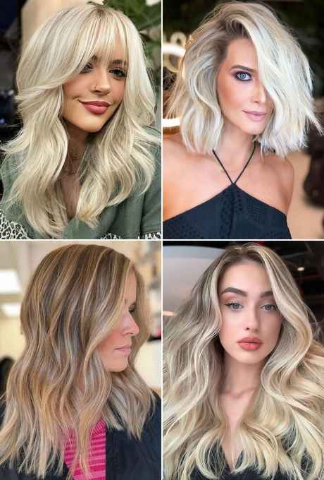 Blonde hairstyles 2023