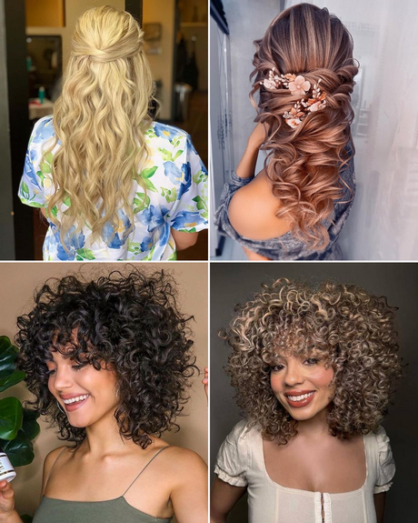 Curly hairstyles for long hair 2023