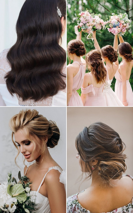 Hair for bridesmaids 2023