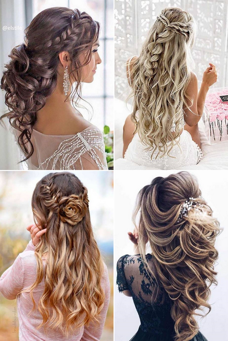 Long hairstyles for prom 2023