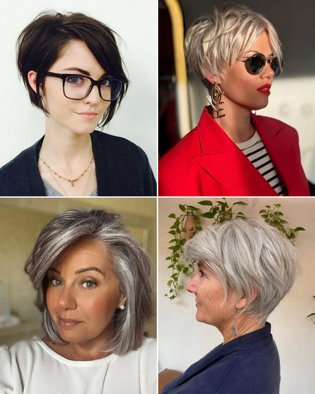 Short hairstyles for fine hair 2023