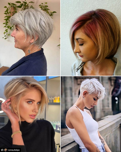 The latest short hairstyles 2023
