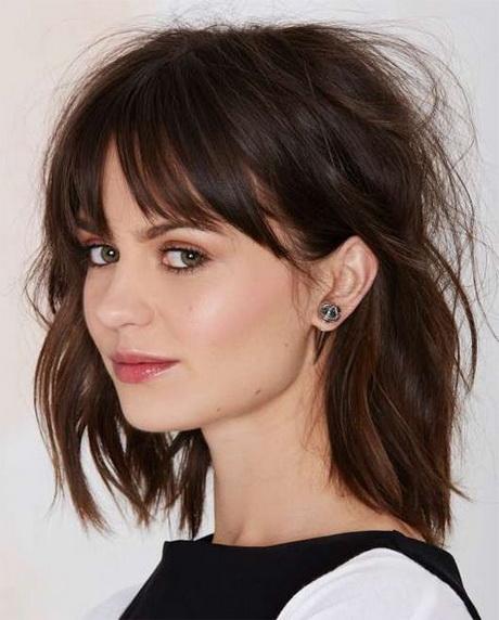 Hairstyles with bangs 2016