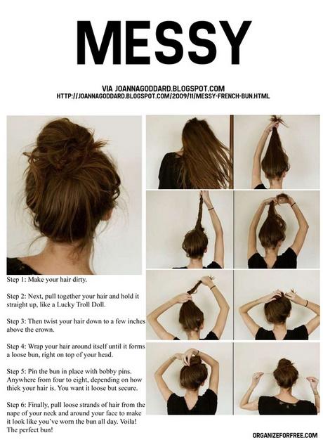 Beautiful and easy hairstyles