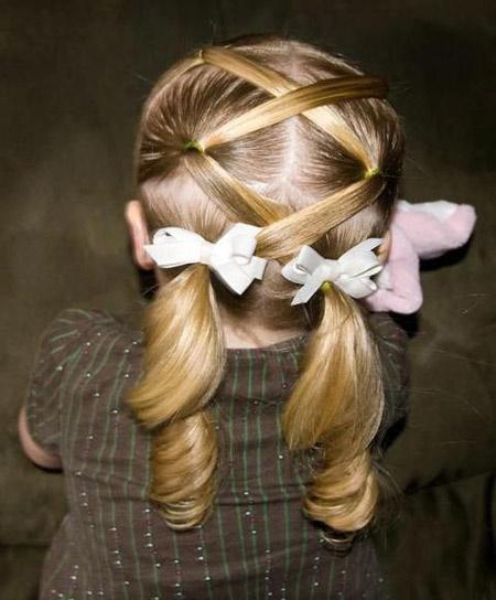 Different hairstyles for kids girls