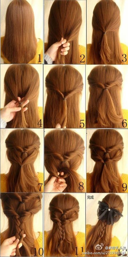 Simple and cute hairstyles