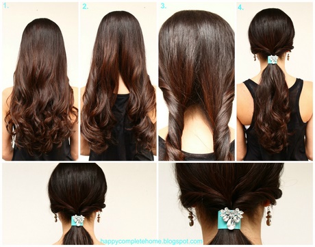 Simple hairstyles to do at home