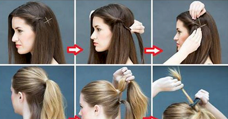 Super easy hairstyles for beginners super-easy-hairstyles-for-beginners-04