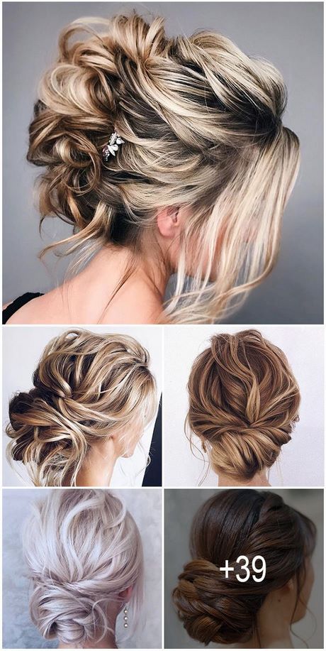 Hairstyle for bride 2020