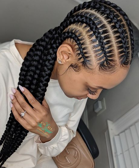 Plaits hairstyles 2020 plaits-hairstyles-2020-85_12
