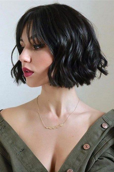 Short curly hair with bangs 2020 short-curly-hair-with-bangs-2020-60_9