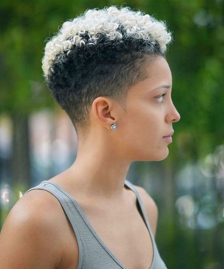 Short hairstyle for black ladies 2020