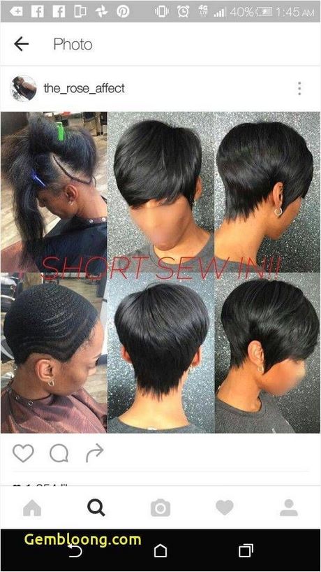 Short hairstyles with weave 2020