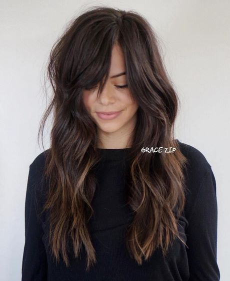 Hairstyles with side bangs 2021 hairstyles-with-side-bangs-2021-05_3