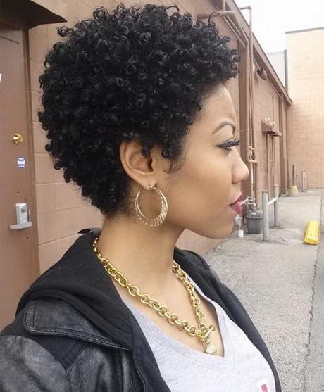 Black short curly hairstyles 2016