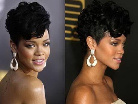 Rihanna short hair styles 2016