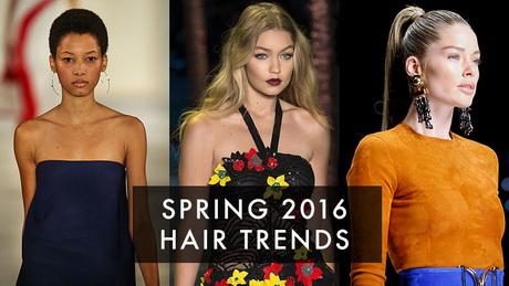 Spring 2016 hairstyles