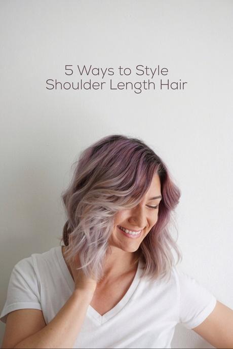 Best way to style shoulder length hair best-way-to-style-shoulder-length-hair-83_2