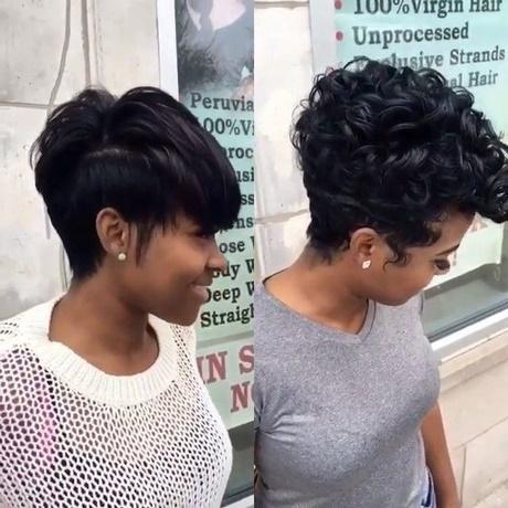 Black hairstyle short cuts