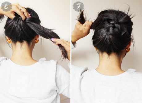 Easy casual updo hairstyles for long hair