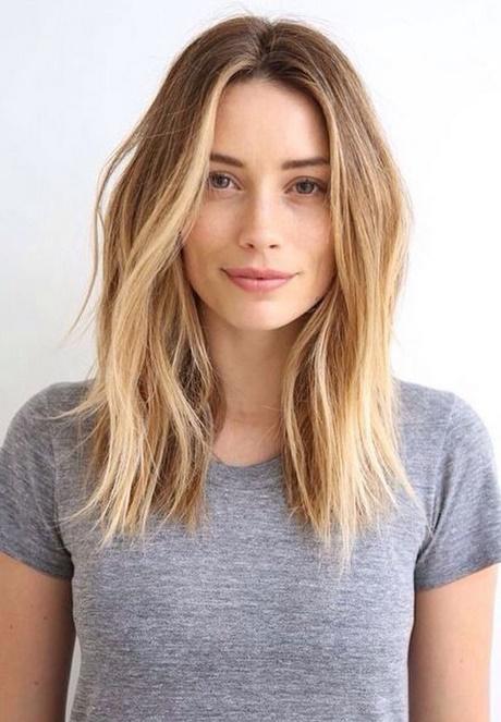 Past the shoulder length hairstyles