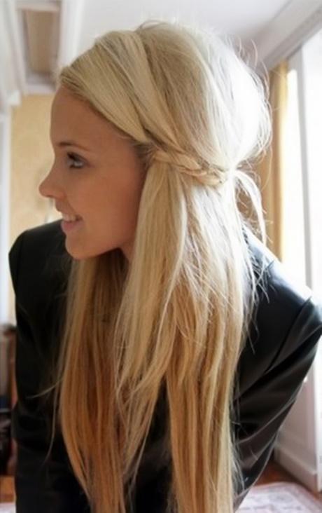 Quick long hairstyles