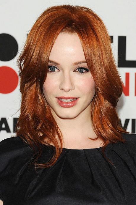 Red Hair Shoulder Length