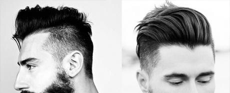 Shaved hairstyle for men