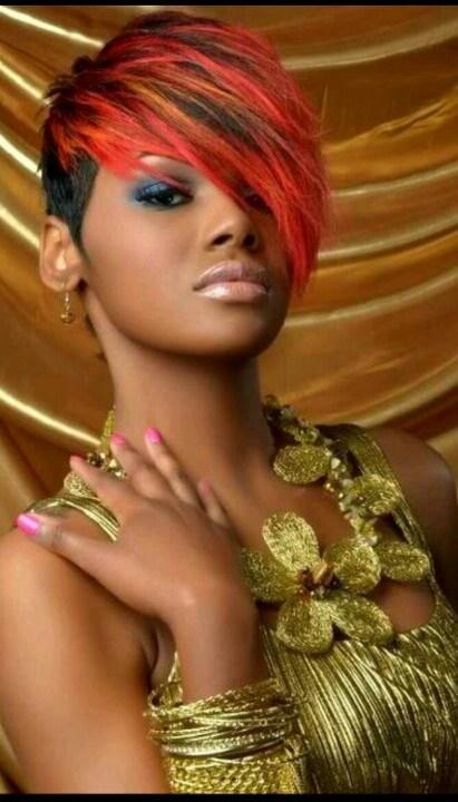 Short colored hairstyles for black women short-colored-hairstyles-for-black-women-97_12