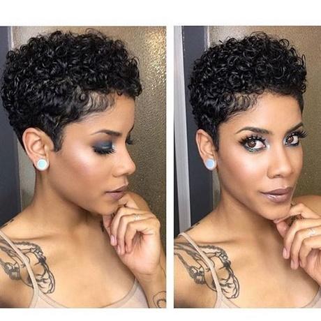 Short hairdo for black women