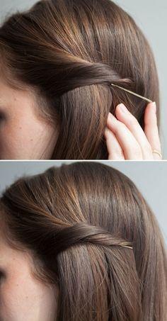 Simple hairstyle for daily use