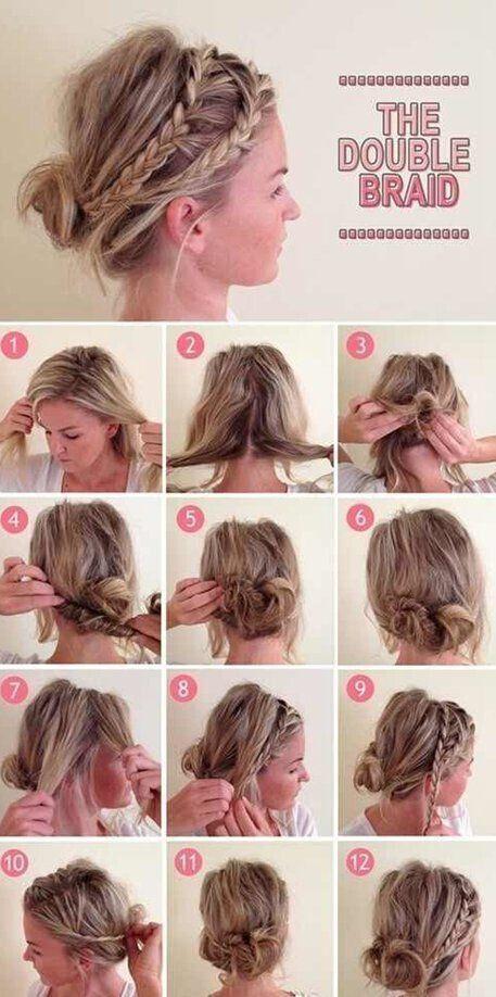 Casual up hairstyles for medium hair