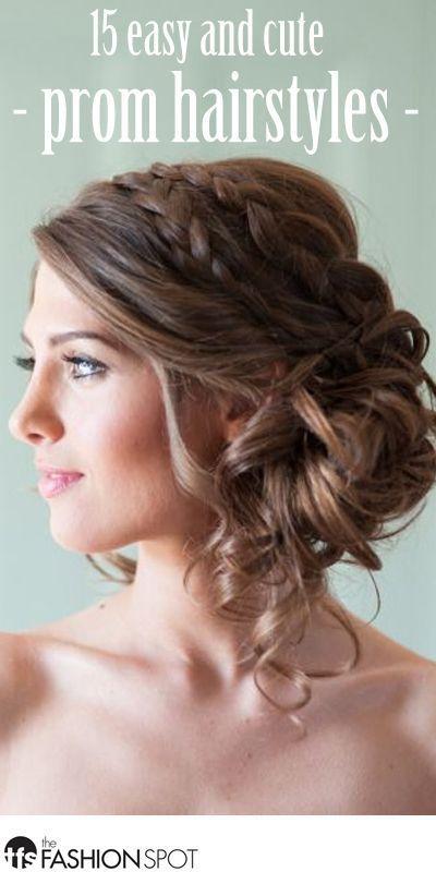 Cute and easy prom hairstyles