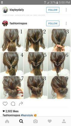 Easiest updo ever easiest-updo-ever-37_12