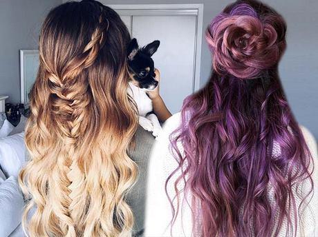 On trend hairstyles for long hair
