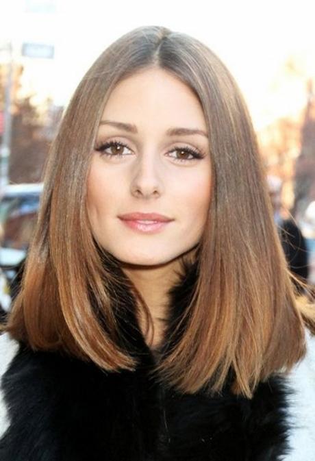 One length shoulder length hairstyles