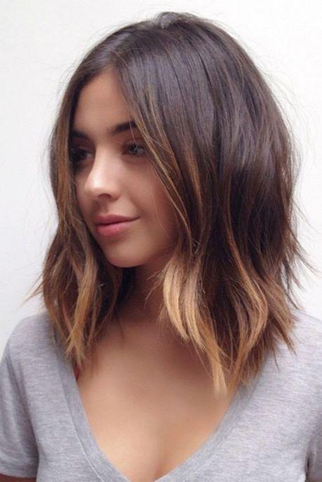 Pretty shoulder length hairstyles