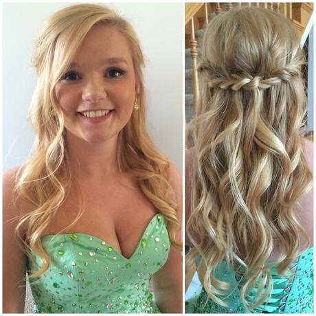Prom hairstyles front and back
