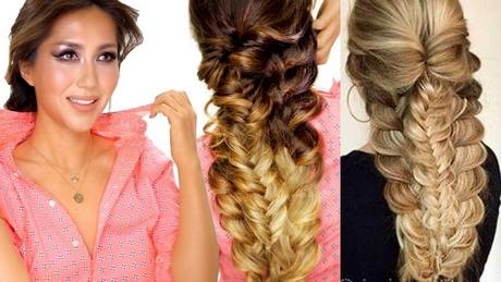 Simple prom hairstyles for long straight hair