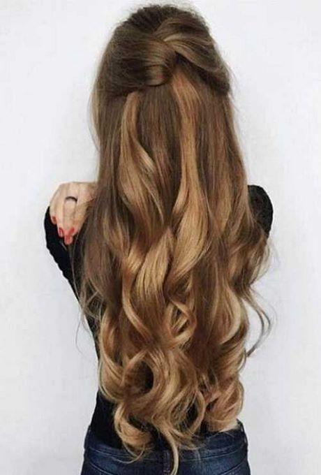 Stylish long hairstyle