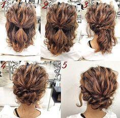 Upstyle hairstyles for short hair