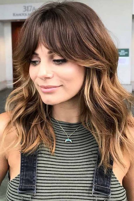 Best haircuts with bangs 2022