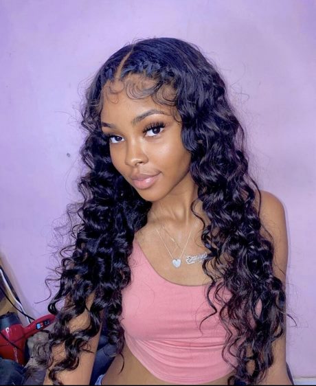 Black curly weave hairstyles 2022
