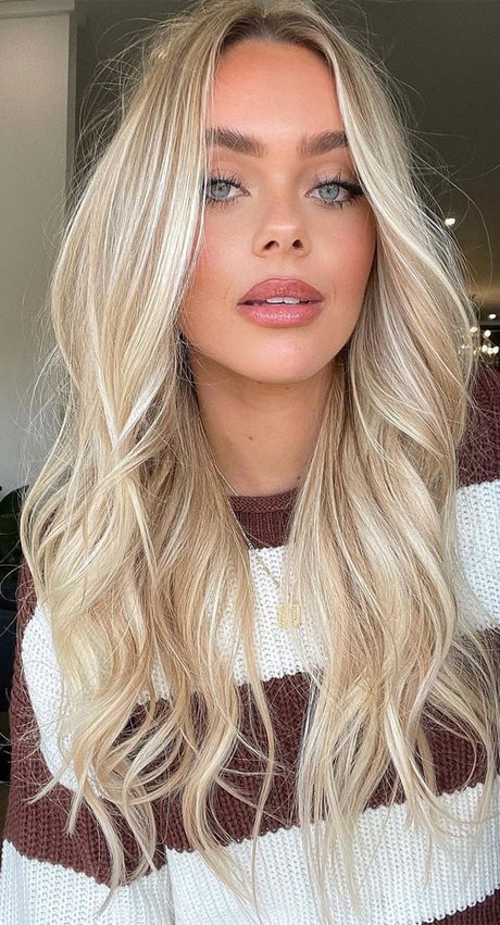 Hairstyles for long blonde hair 2022 hairstyles-for-long-blonde-hair-2022-47
