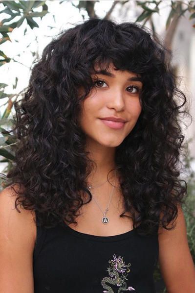 Short curly hair with bangs 2022 short-curly-hair-with-bangs-2022-28_2