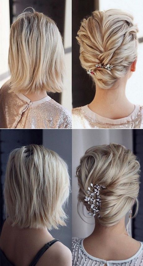 Wedding hairstyle for short hair 2022 wedding-hairstyle-for-short-hair-2022-85_18
