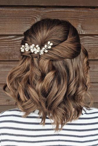 Wedding hairstyle for short hair 2022 wedding-hairstyle-for-short-hair-2022-85_4