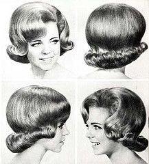 50s beehive hair