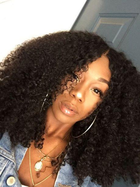 Curly weave styles for natural hair