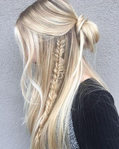 Cute and easy half up hairstyles